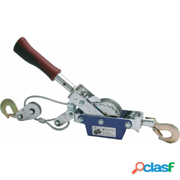 Carpoint Cabrestante manual portátil con cable 800 kg