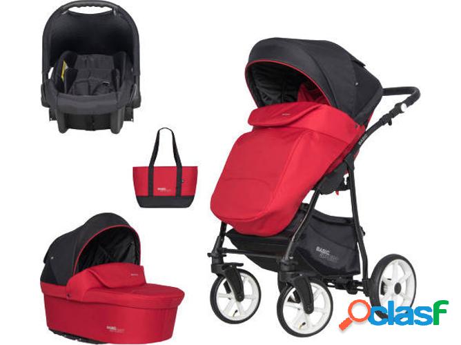 Carrito de Bebé Individual RIKO Basic Sport + Carlo Sport
