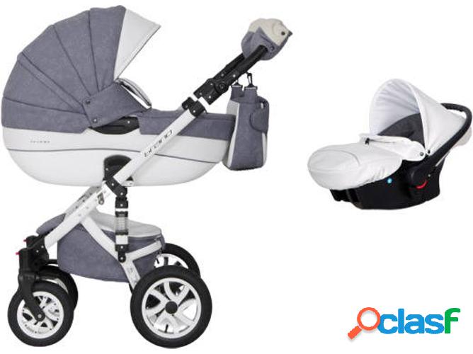 Carrito de Bebé Individual RIKO Brano Ecco + Carlo Stone