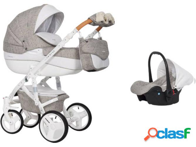 Carrito de Bebé Individual RIKO Brano Luxe + Carlo Isofix