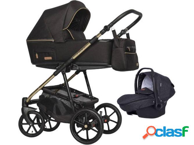 Carrito de Bebé Individual RIKO Swift Premium Gold + Kite