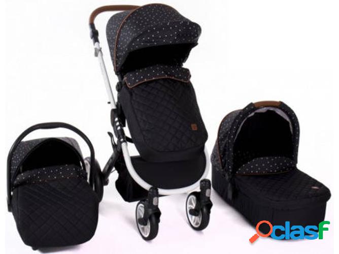 Carrito de Bebé Trio KIKKA BOO Trio Dotty 3 In 1