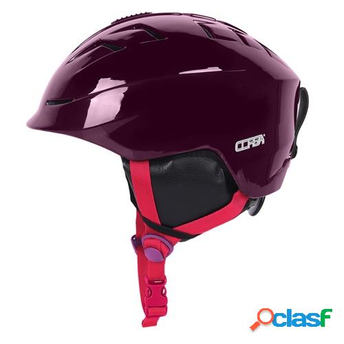 Casco de esquí con almohadilla de forro extraíble y