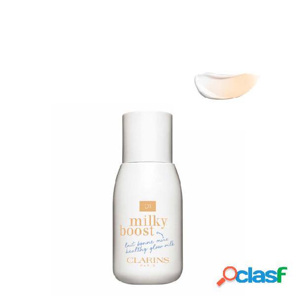 Clarins Milky Boost Healthy Glow Milk-01 Crema lechosa