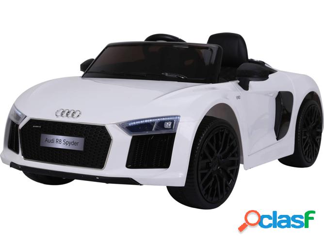 Coche Eléctrico HOMCOM 370-049WT Audi R8 (Edad Mínima: 3 -