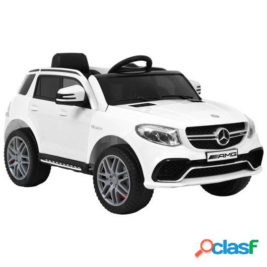 Coche para niños Mercedes Benz GLE63S plástico blanco