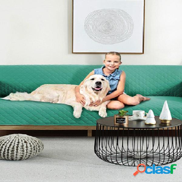 Cojín de sofá para mascotas de color sólido Impermeable