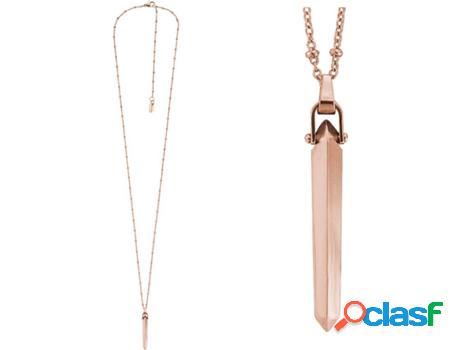 Collar NAHU New York (Acero Inoxidable - Rosa - 80 cm)