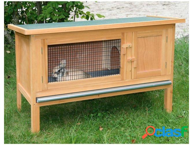 Conejeras para Roedores KERBL Fred (Marrón - Madera)