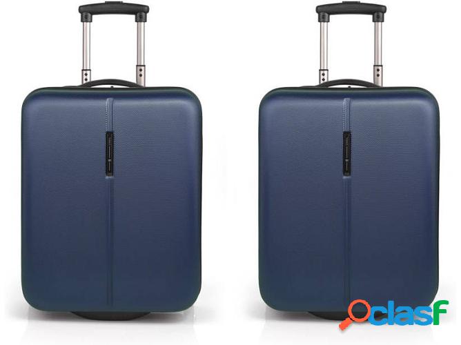 Conjunto 2 Maletas de Viaje GABOL Paradise (66 L - Azul)