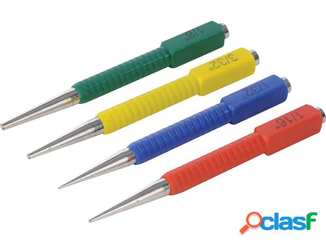 Conjunto de Botadores - 4 piezas SILVERLINE PC15