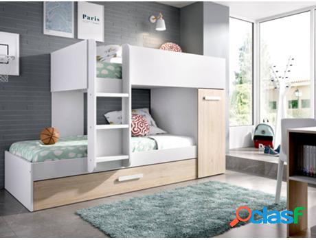 Conjunto de Cuarto DKIT Tom 03K4524386 (Blanco, Marrón -