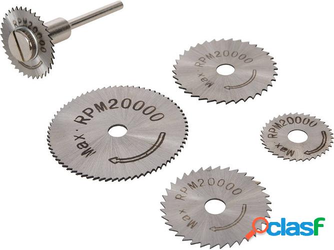 Conjunto de Disco de Corte SILVERLINE 289305 - 6 piezas