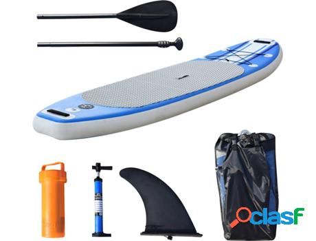Conjunto de Paddle Surf HOMCOM A33-001 (305x76x15cm)