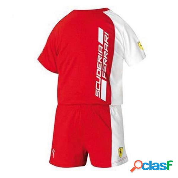 Conjunto niño Ferrari Escudería rojo talla 18 meses