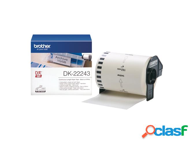 Consumible Original Brother DK22243 Cinta continua de papel