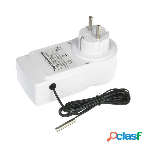 Controlador de termostato digital Termostato LCD Enchufe de