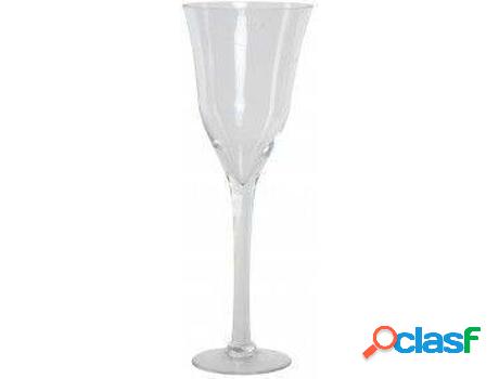 Copa HOGAR Y MÁS Jarrón Transparente Minimalista Para
