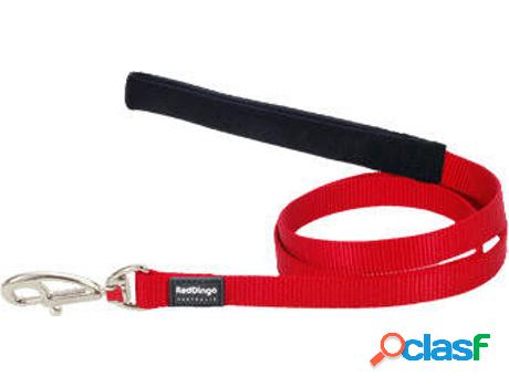 Correa para Perros RED DINGO Lisa Classic Rojo (L)
