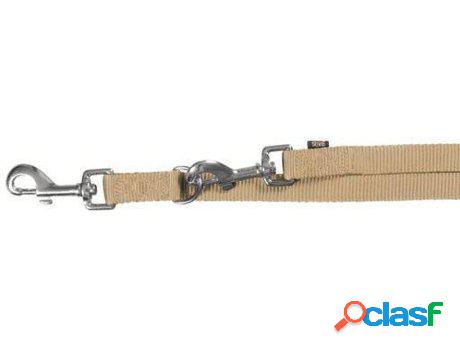 Correa para Perros TRIXIE Ramal Ajustable Premium Beige (1.5