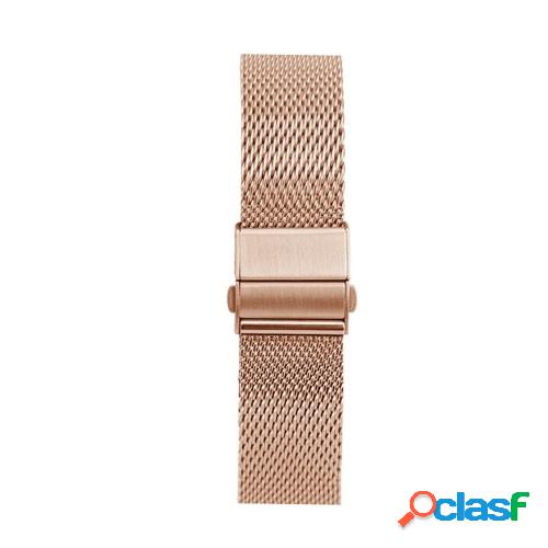 Correas de reloj de acero inoxidable de 20 mm Correa de