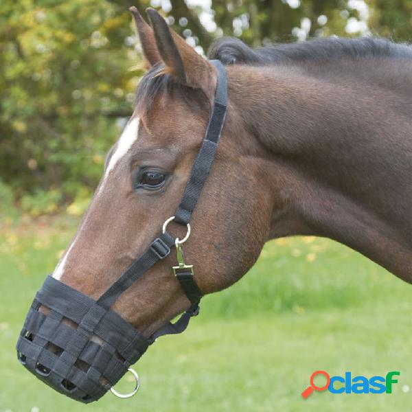 Covalliero Bozal para caballos Cob negro