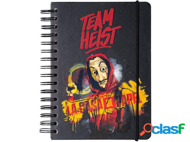 Cuaderno LA CASA DE PAPEL Bullet (A5 - 14.8x21cm)