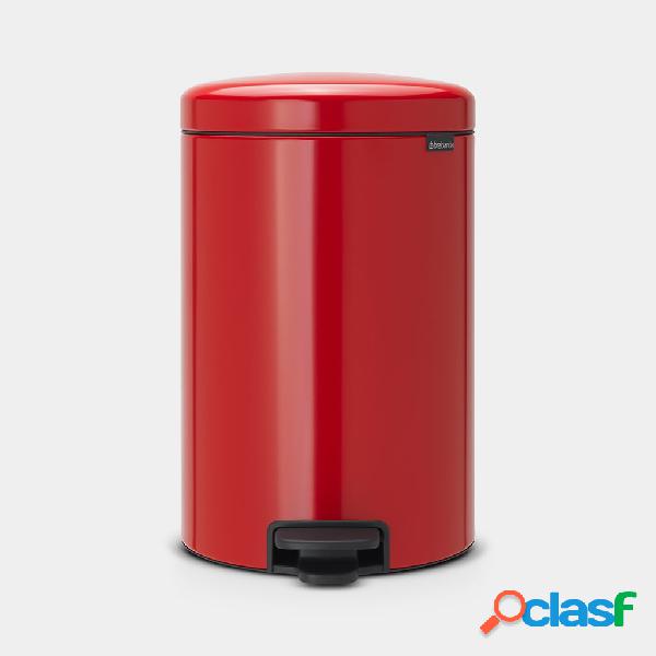 Cubo de basura Brabantia NewIcon Passion Red 20L