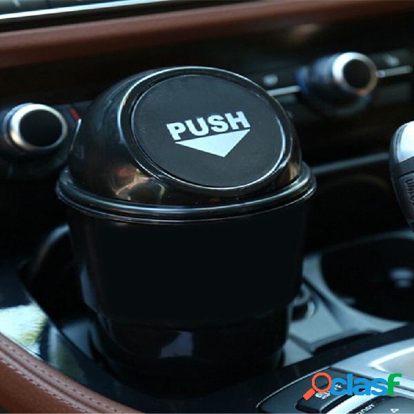 Cubo de basura redondo Coche con tapa Coche Cubo de basura