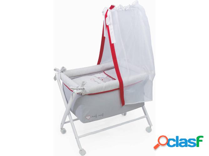 Cuna NAF NAF Minicuna + Textil y Velo Rabbit