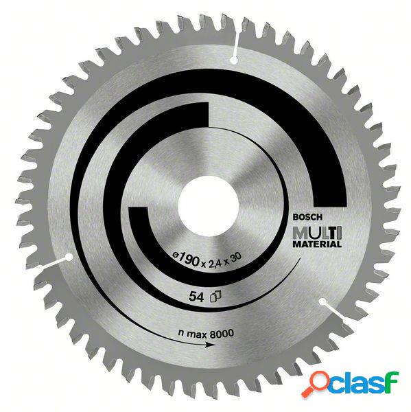 Disco Corte Aluminio 54 Dientes 190X2,4X30 Mm Widia Bosch