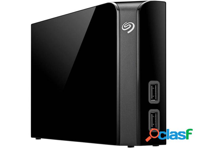 Disco HDD Externo SEAGATE Backup Plus HUB 8TB (Negro - 8 TB