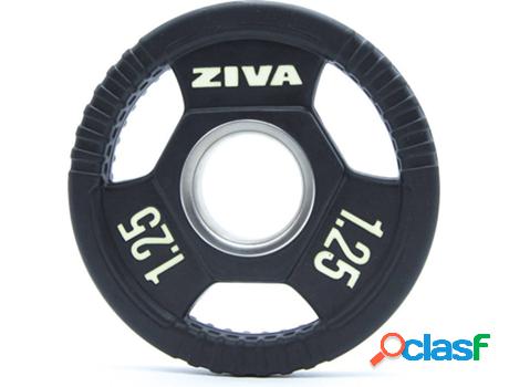 Disco ZIVA Performance Redondo Negro y Amarillo (1.25 Kg)