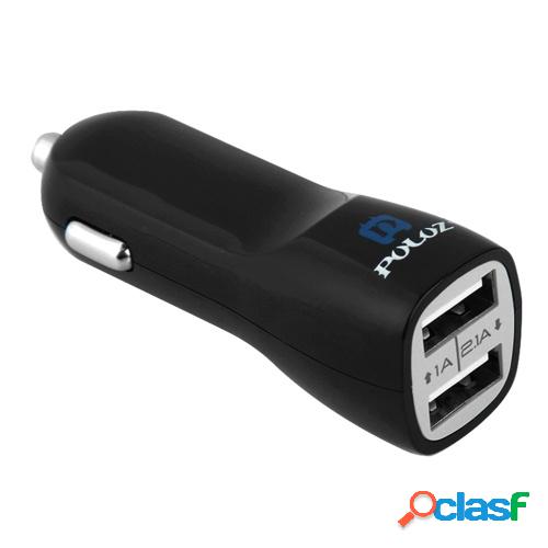 Dispositivo de energía para coche PULUZ 5V 2.1A / 1A