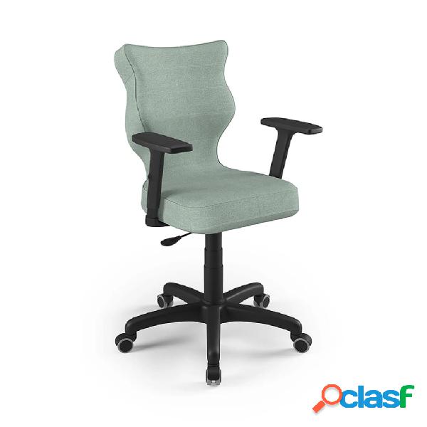 Entelo Silla de oficina ergonómica Uni Deco 20 verde mint