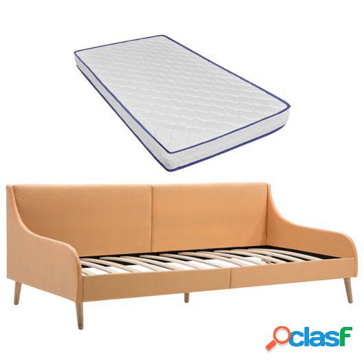 Estructura sofá cama colchón espuma viscoelástica tela