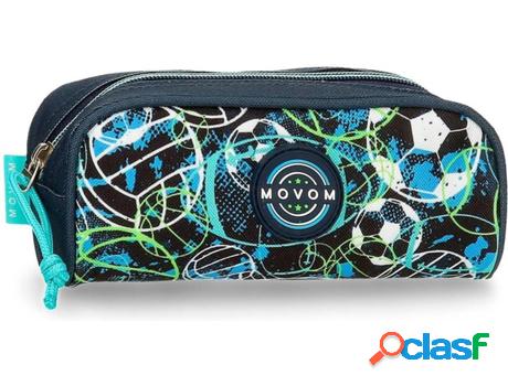 Estuche MOVOM Balls Azul (18x7x5 cm)