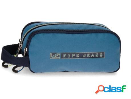 Estuche PEPE JEANS Duncan (Azul - 9x10x22 cm)