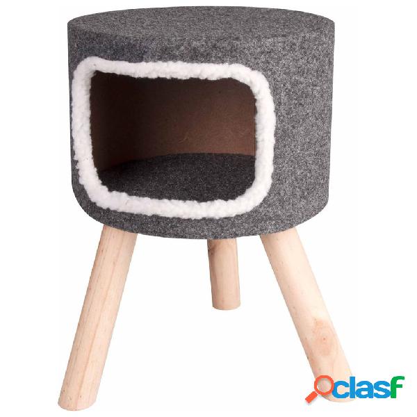 FLAMINGO Cama de gato Nordic 35x50 cm gris