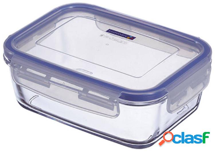 Fiambrera de cristal rectangular pequeña