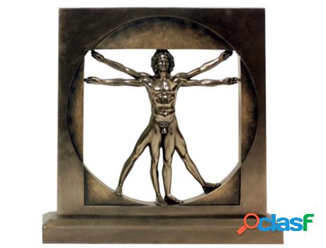 Figura El Hombre De Vitruvio Figuras Bronce Colección