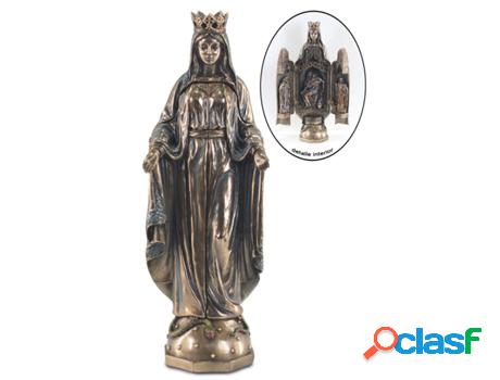 Figura Virgen Maria Figuras Bronce Colección Clásico