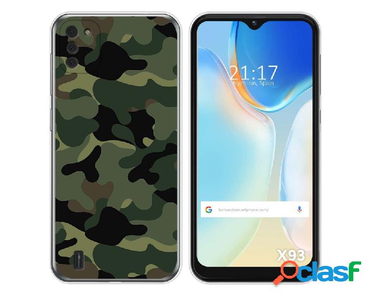 Funda para Doogee X93 TUMUNDOSMARTPHONE Dibujos Camuflaje