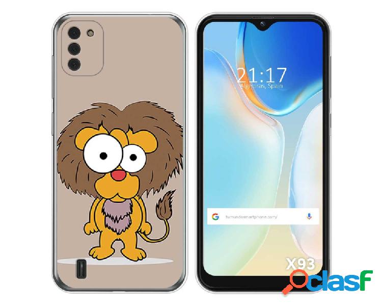 Funda para Doogee X93 TUMUNDOSMARTPHONE Dibujos León