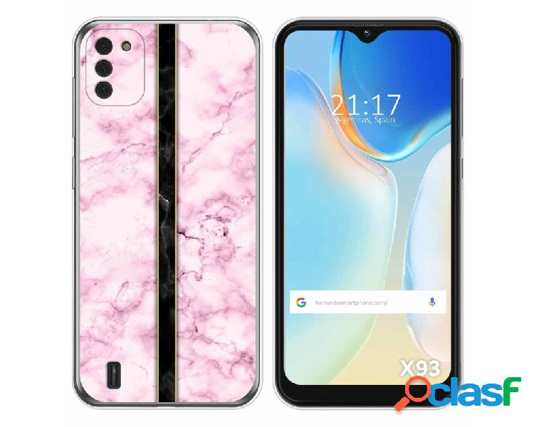 Funda para Doogee X93 TUMUNDOSMARTPHONE Dibujos Mármol 04