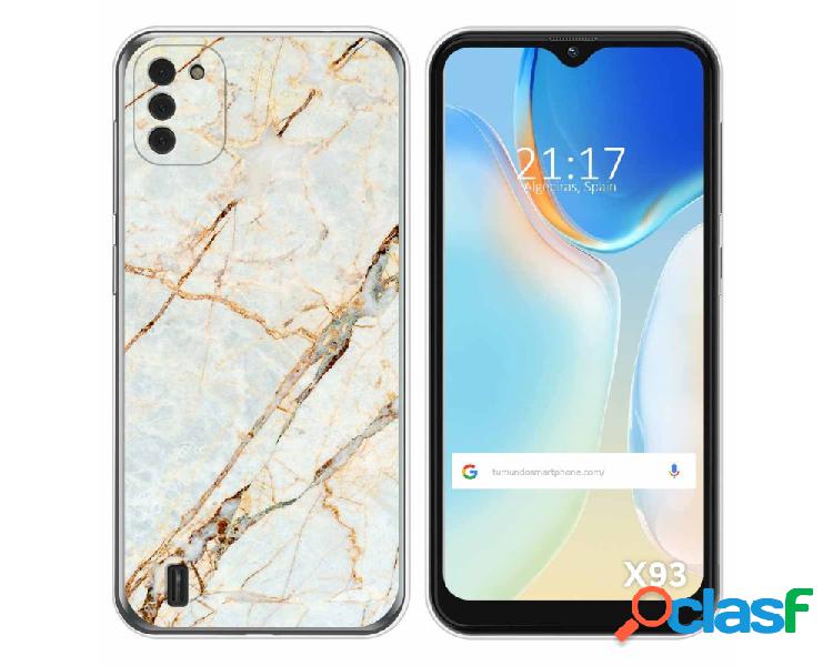 Funda para Doogee X93 TUMUNDOSMARTPHONE Dibujos Mármol 13