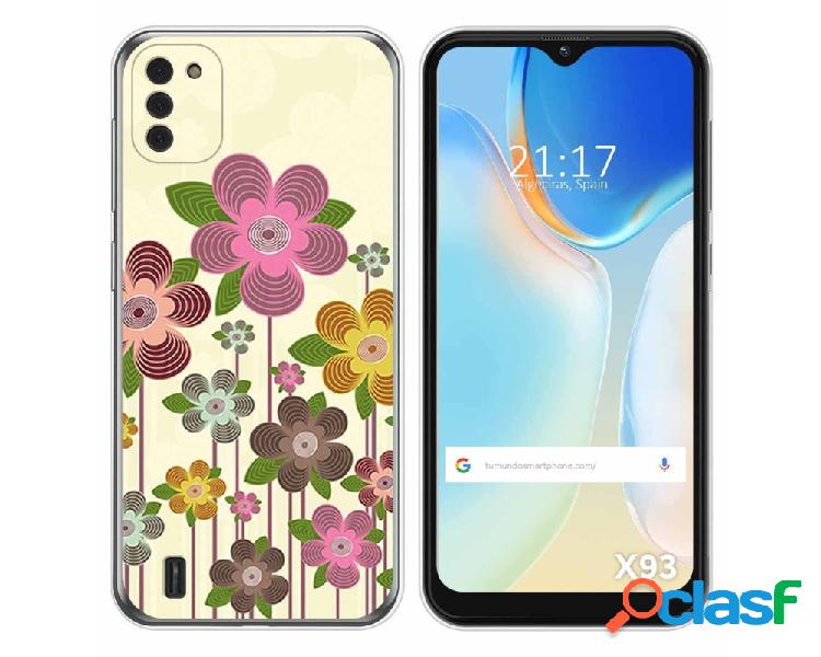 Funda para Doogee X93 TUMUNDOSMARTPHONE Dibujos Primavera En