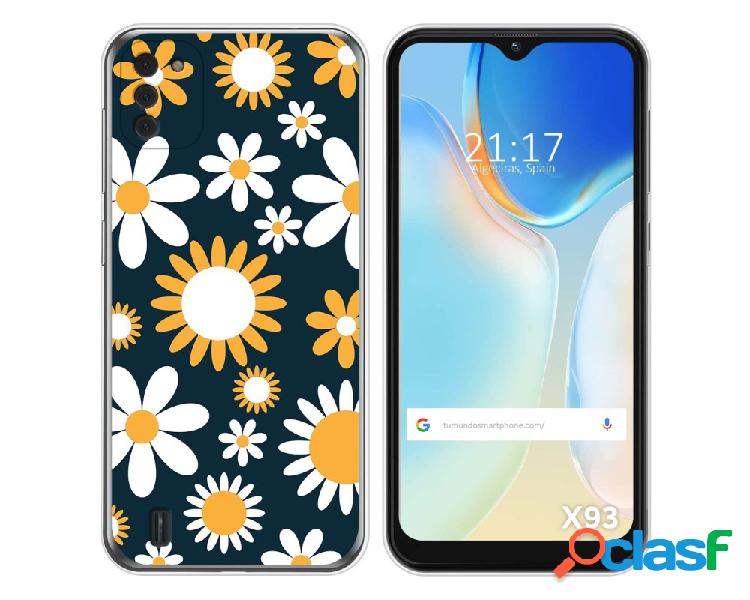 Funda para Doogee X93 TUMUNDOSMARTPHONE Dibujos Transparente