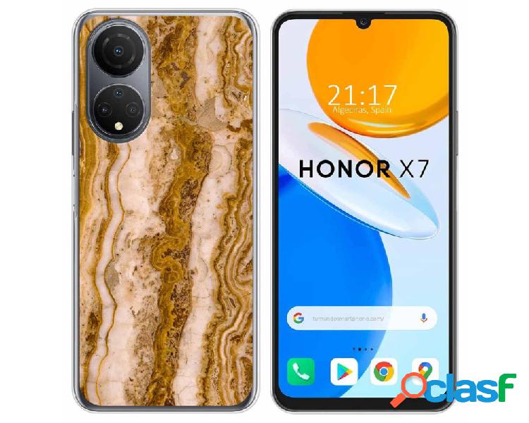 Funda para Huawei Honor X7 TUMUNDOSMARTPHONE Dibujos Mármol