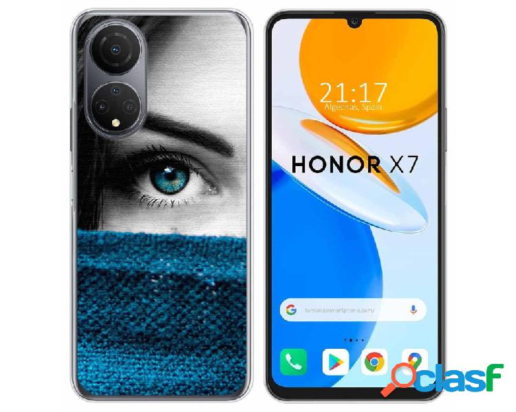 Funda para Huawei Honor X7 TUMUNDOSMARTPHONE Dibujos Ojo